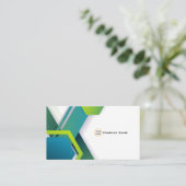 Software Engineer Visitekaartjes Green Modern (Staand voorkant)