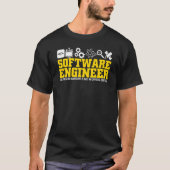 Software Engineering Geek voor software engineer T-shirt (Voorkant)