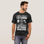 Software Engineering Manager beginnerstechnicus T-shirt (Voorkant volledig)
