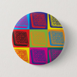 Software Engineering Pop Art Ronde Button 5,7 Cm
