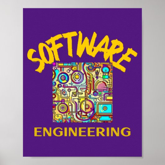 Software engineering poster (Voorkant)