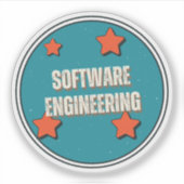 Software Engineering Sticker (Voorkant)