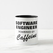 Software ingenieur aangedreven door cafeïne grappi mok (Midden)