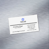 Software IT Company Modern Design Magnetisch Visitekaartje (Voorbeeld)