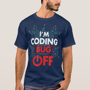 Software Ontwikkelaar Computer Programmer IM Codin T-shirt