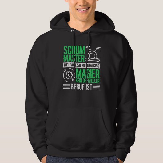 Software Puppet Chefs Agile Scrum Master Hoodie (Voorkant)
