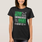 Software Puppet Chefs Agile Scrum Master T-shirt (Voorkant)