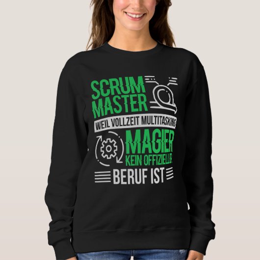 Software Puppet Chefs Agile Scrum Master Trui (Voorkant)