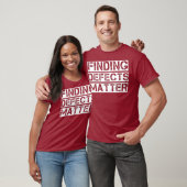 Software QA Tester Het vinden van defecten materie T-shirt (Unisex)