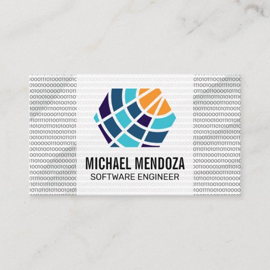 Software Robotica | AI Chip Tech Visitekaartje (Voorkant)