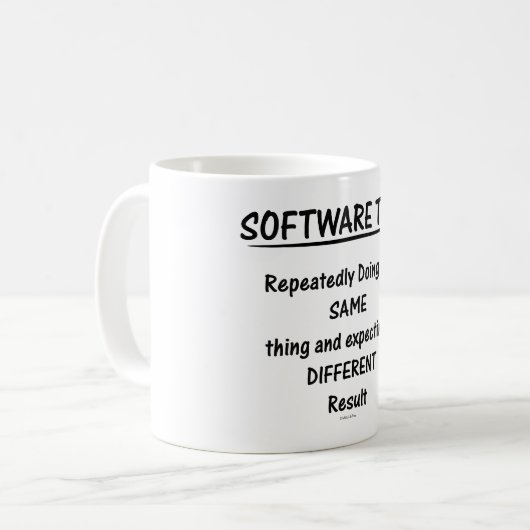 Software Test Mok (Voorkant links)