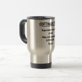 Software Test Travel Mug Reisbeker (Voorkant links)