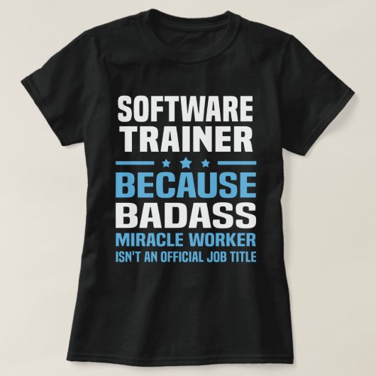 Software Trainer T-shirt (Design voorkant)