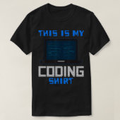 Software voor Computer Coding Gift Sysadmin-progra T-shirt (Design voorkant)