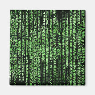 Software voor gegevensmatrix computerscherm magneet