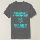 SOFTWAREKWALITEITSBORGING ENGINEER BESTE ONTWERP 2 T-SHIRT (Design voorkant)