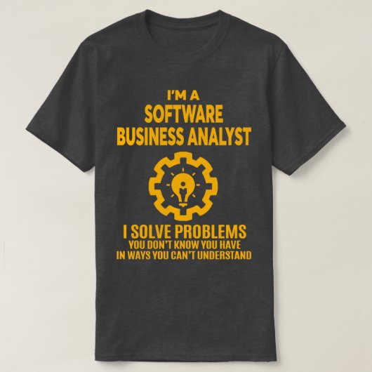 SOFTWAREONDERNEMINGSANALYSESONTWERP 2017 T-SHIRT (Design voorkant)