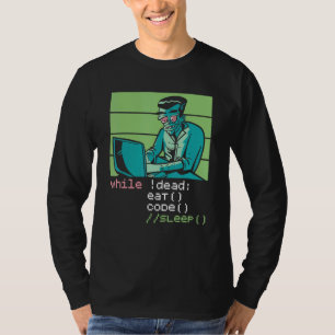 Softwareontwikkelaar Binaire Informatica Programm T-shirt