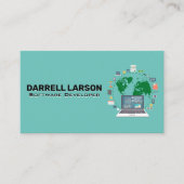 softwareontwikkelaar | data-analist visitekaartje (Voorkant)