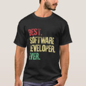 Softwareontwikkelaar Engineer Coder Softwareprogra T-shirt (Voorkant)