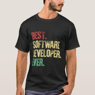 Softwareontwikkelaar Engineer Coder Softwareprogra T-shirt