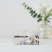 Softwareontwikkelaar | Gegevensanalist Grafiek Visitekaartje (Staand voorkant)