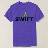 softwareontwikkelaar geheime santa snelle software t-shirt (Design voorkant)