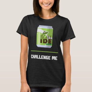 Softwareontwikkelaar Light IDE Theme Challenge Me T-shirt