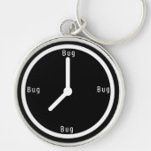 Softwareontwikkelaar Nerdy Daily Schedule Sleutelhanger (Voorkant)