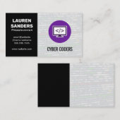 Softwareontwikkelaar | Programmeercode Visitekaartje (Voorkant / Achterkant)