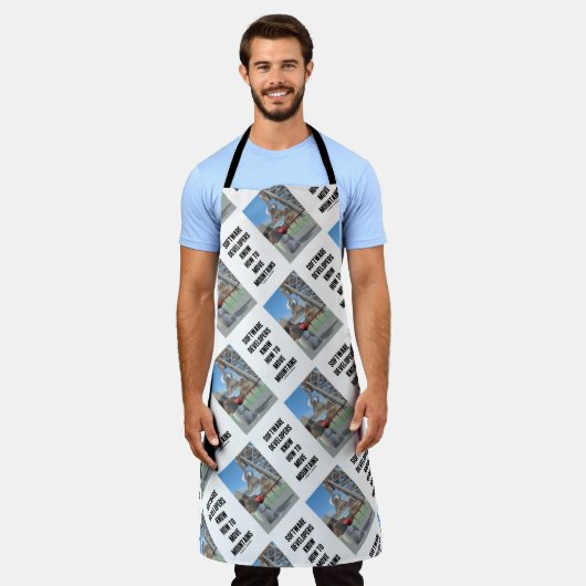 Softwareontwikkelaars weten hoe ze bergen kunnen v schort (Gedragen)