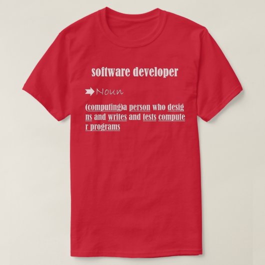 SOFTWAREONTWIKKELAATDEFINITIE GIFTCODERCOMPTURBEST T-SHIRT (Design voorkant)