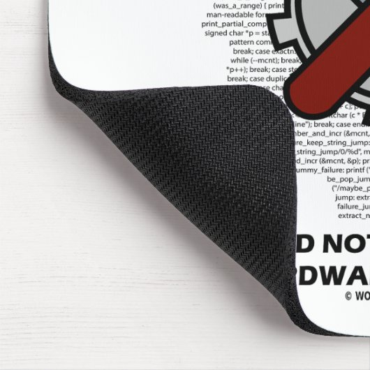 Softwareoplossingen mogen niet worden toegepast op muismat (Hoek)