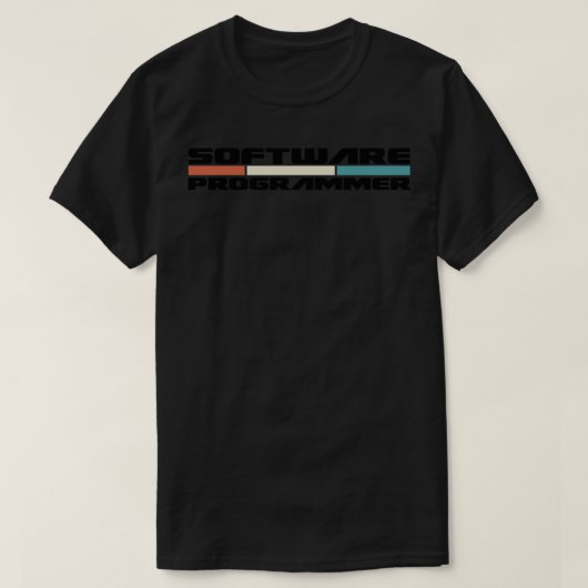 Softwareprogrammeur 1 t-shirt (Design voorkant)
