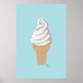 Softy Cone-Poster Poster (Voorkant)