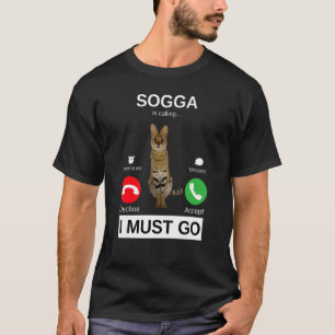 Sogga noemt Caracal Cat Meme T-shirt
