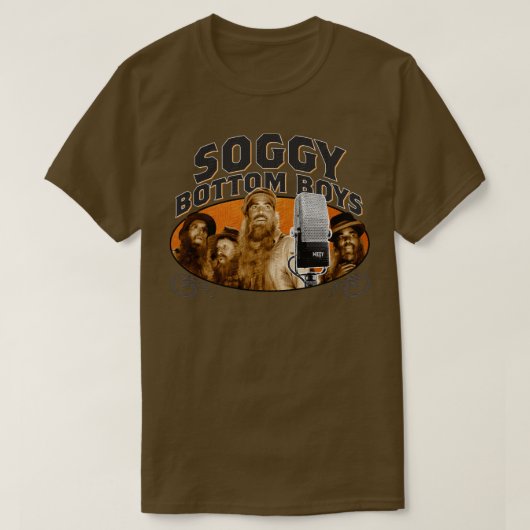 Soggy Bottom Boys tour shirt (Design voorkant)