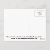 Soggy Bottom Dart Club Briefkaart (Achterkant)