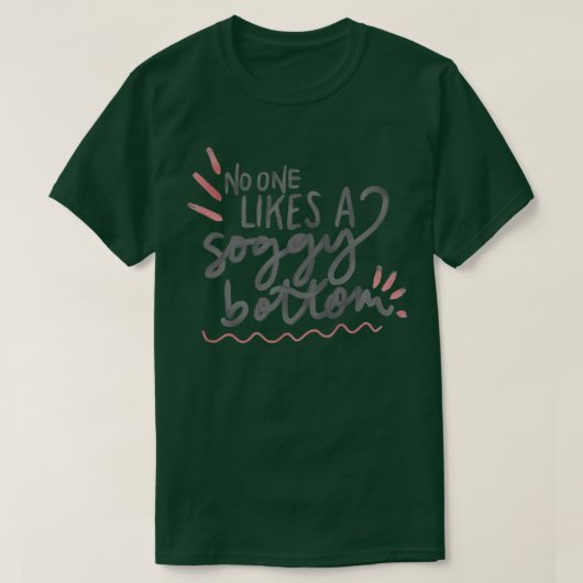 Soggy Bottom GBBO T-shirt (Design voorkant)