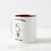 Soggy Bottom Riders - Coffee Mok 2 Logo's (Voorkant links)
