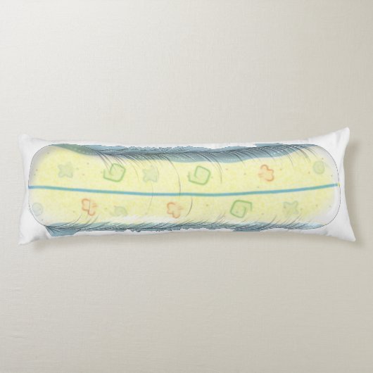 Soggy diaper pillow lichaamskussen (Achterkant)