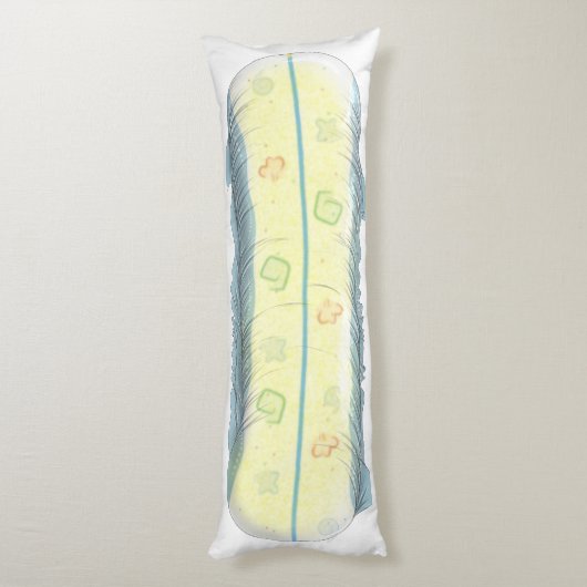 Soggy diaper pillow lichaamskussen (Achterkant (Verticaal))