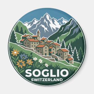 Soglio Zwitserland Magneet
