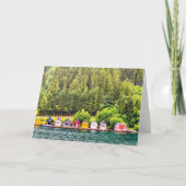 Sogn og Fjordane, Noorwegen Blank Wenskaart Bedankkaart (Voorkant)