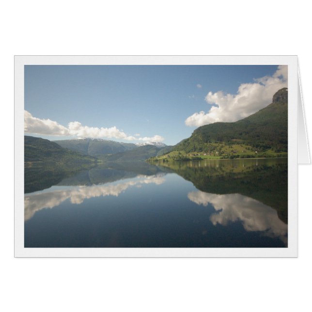 Sognefjord Fjord (Voorkant Horizontaal)