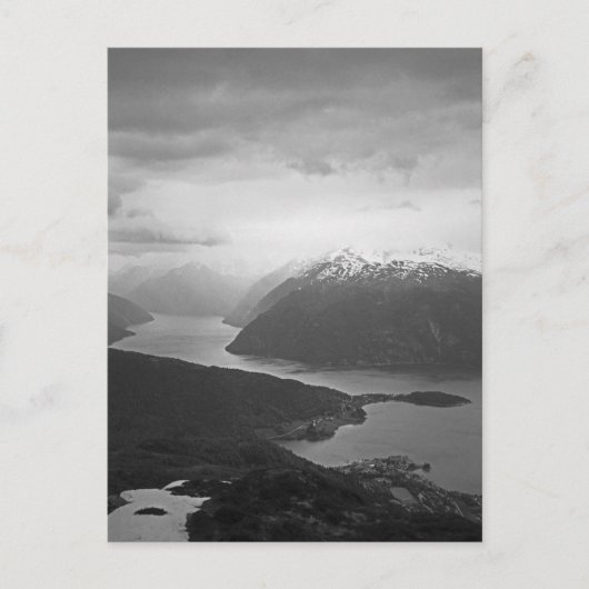 Sognefjord, Noorwegen Briefkaart (Voorkant)