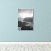 Sognefjord, Noorwegen Canvas Afdruk (Insitu (Houten vloer))
