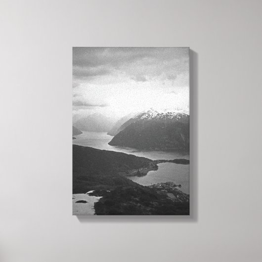 Sognefjord, Noorwegen Canvas Afdruk (Voorkant)