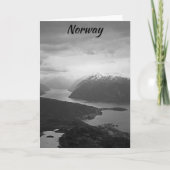 Sognefjord, Noorwegen Kaart (Voorkant)