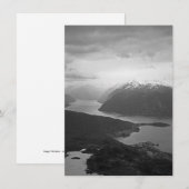 Sognefjord, Noorwegen kaart (Voorkant / Achterkant)